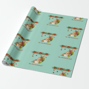 Papier Cadeau Joyeux Noël Écureuil Nutty Good Holiday