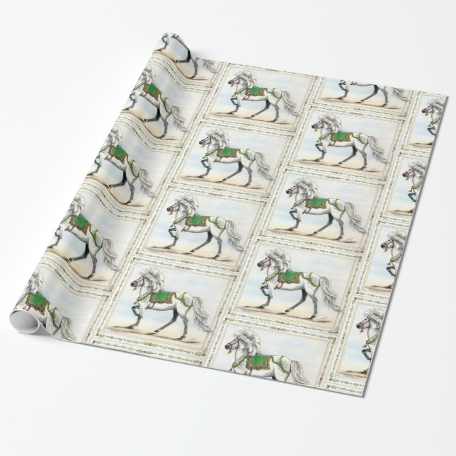 Papier Cadeau Joyeux Noël Islandais (Déroulé)