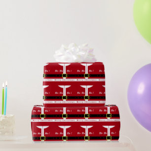 Papier Cadeau Joyeux Noël - Père Noël - Cadeaux Pour Tous
