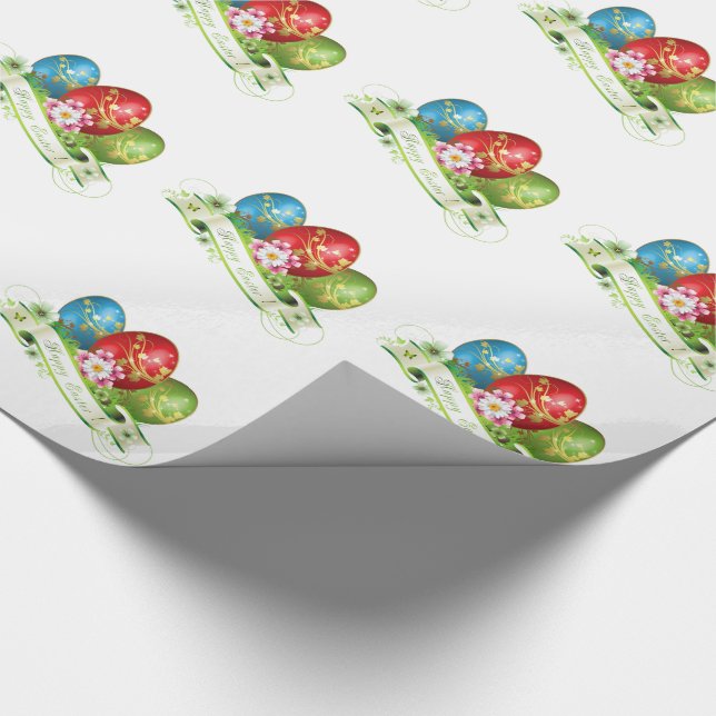 Papier Cadeau Joyeux Pâques (Coin)
