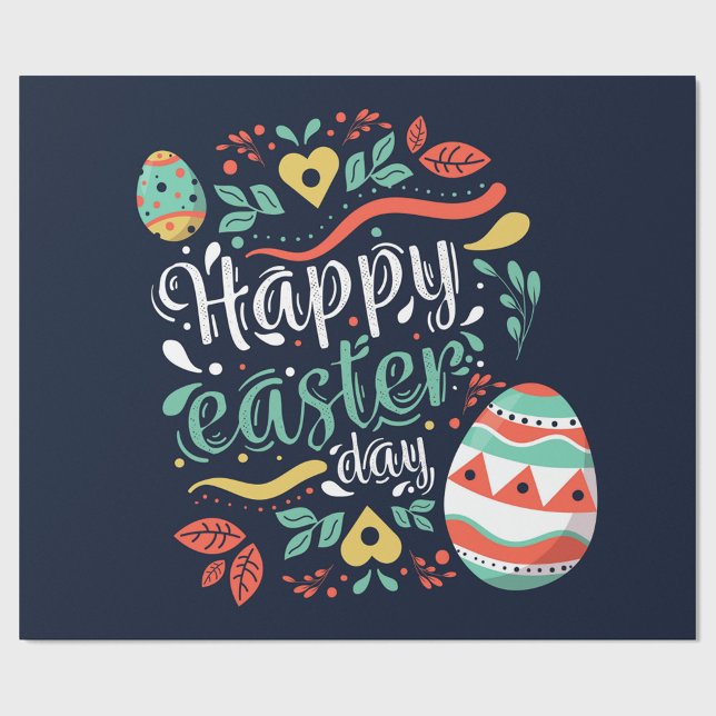 Papier Cadeau Joyeux Pâques (Créateur téléchargé)