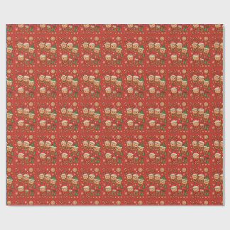 Papier Cadeau Joyeux Temps de Boba