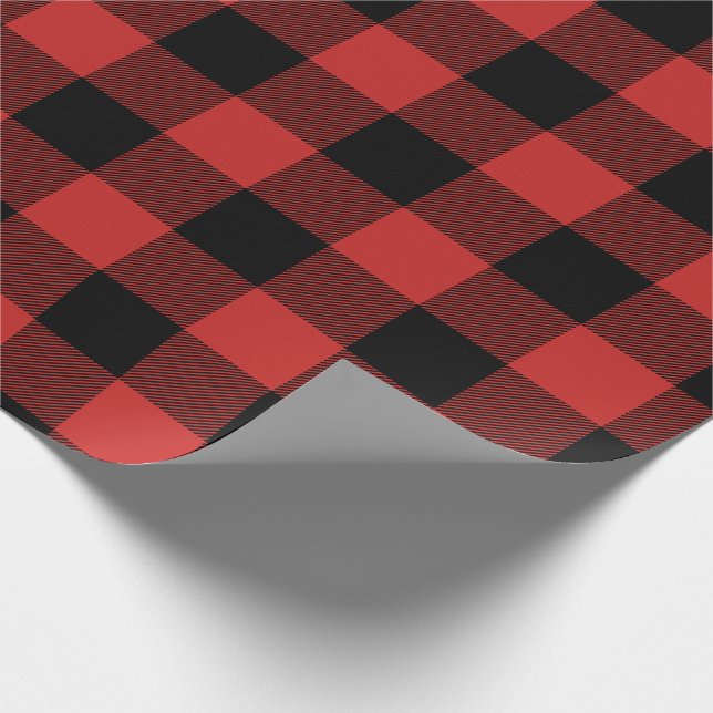 Papier Cadeau Jumbo Buffalo Check Plaid (Coin)