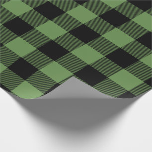 Papier Cadeau Jumbo noir noir noir noir et vert de Noël blanc e