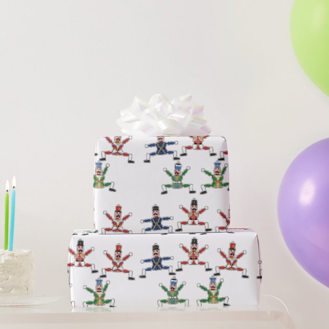 Papier Cadeau jumping jack toys art illustrations (Cadeaux de fête)