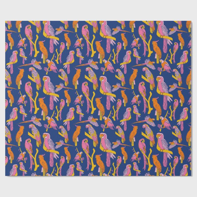 Papier Cadeau Jungle Chatter (Plat)