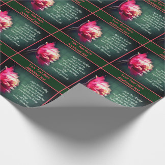 Papier Cadeau Juste Pour Aujourd'Hui Flower Reiki Inspiration