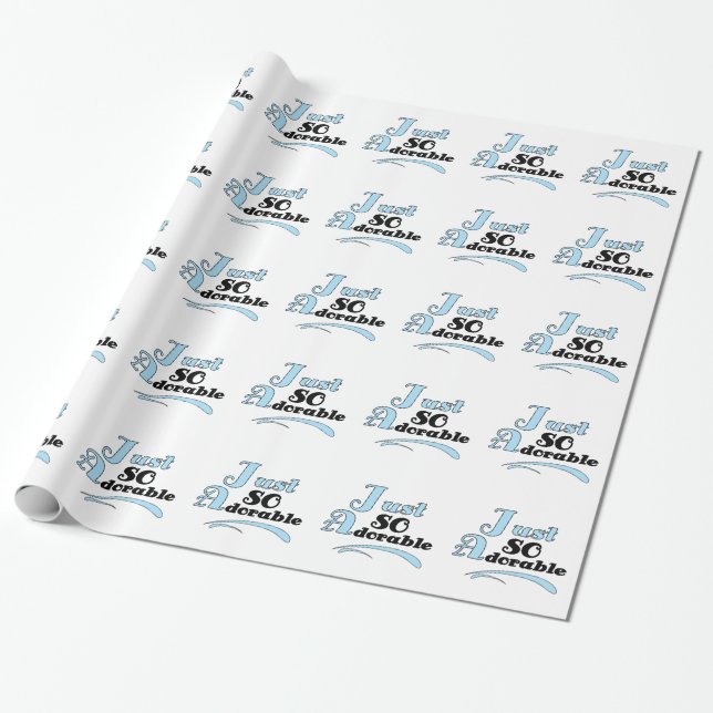 Papier Cadeau Juste si adorable (Déroulé)