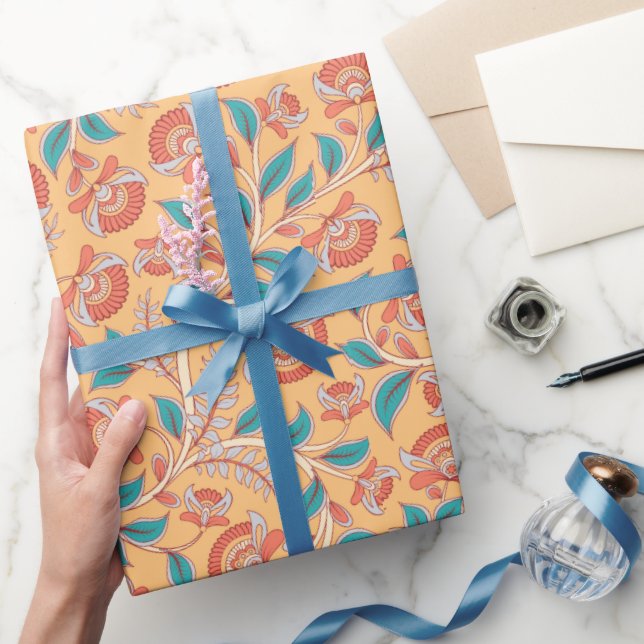 Papier Cadeau Kalamkari (Cadeaux)