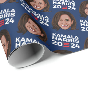 Papier Cadeau Kamala Harris 2024
