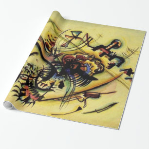 Papier Cadeau Kandinsky Points Peinture en toile Abstraite