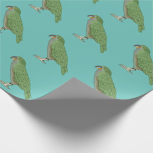Papier Cadeau Kea New Zealand Bird