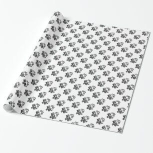 Papier Cadeau Keep calm and ride
