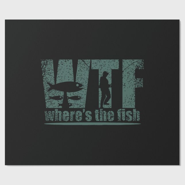 Papier Cadeau Keskidi Le Poisson (Plat)