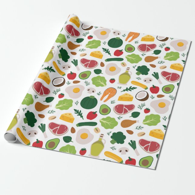 Papier Cadeau Keto (Déroulé)