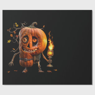 Papier Cadeau Kine de Halloween