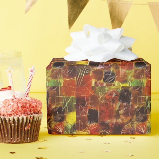 Papier Cadeau Klee - Composition cosmique (Fête d'anniversaire)