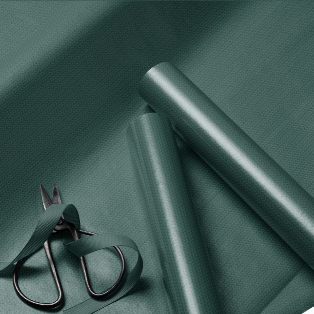 Papier Cadeau Knitted pattern simple green Christmas holiday (Créateur téléchargé)