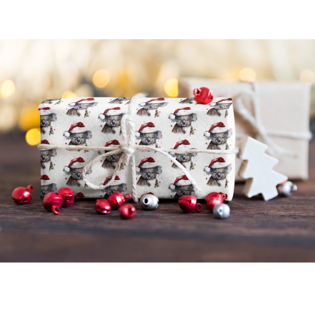 Papier Cadeau Koala de Noël (Créateur téléchargé)