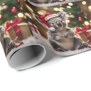 Papier Cadeau "Koala Kris Kringle : Noël en dessous"