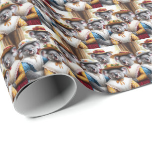 Papier Cadeau Koala Little Femmes