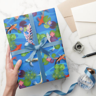 Papier Cadeau Koi Fish