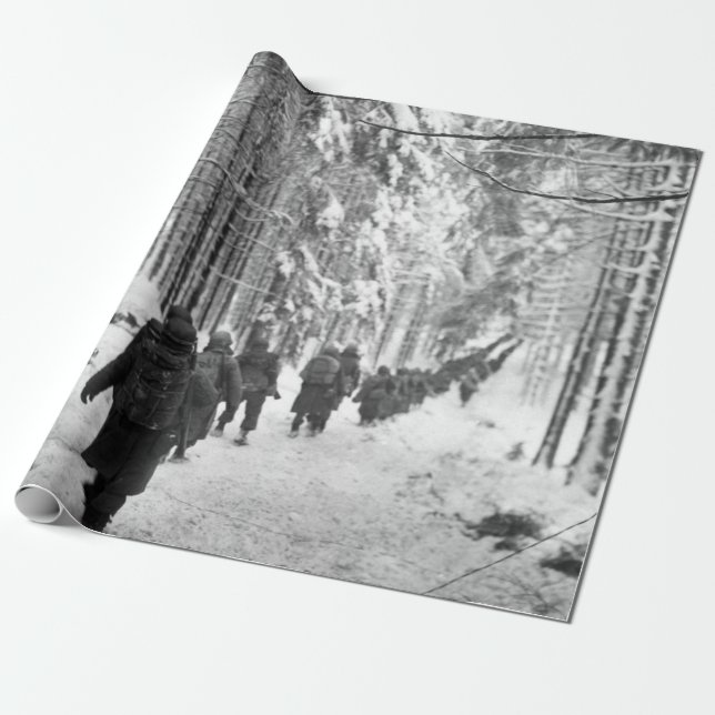 Papier Cadeau La Bataille De La Bulge (Déroulé)