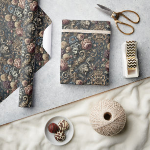 Papier Cadeau La bête à l'intérieur - gothique victorien