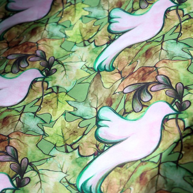 Papier Cadeau La colombe de la paix sur Terre et l'espoir de la  (Créateur téléchargé)