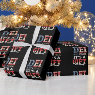Papier Cadeau La DEI n'est pas une menace, c'est un cadeau parfa