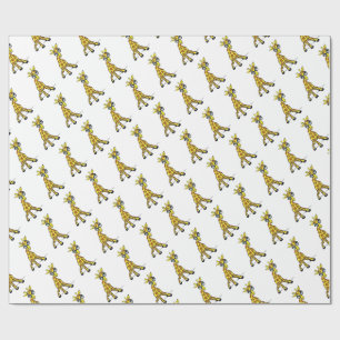 Papier Cadeau La girafe d'Anna