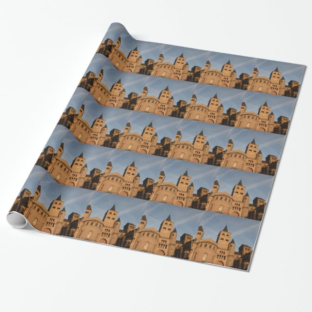 Papier Cadeau La Haute Cathédrale de Saint-Pierre, Trèves (Déroulé)