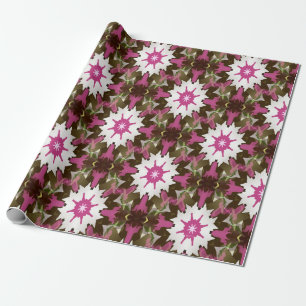 Papier Cadeau La joie du rose...