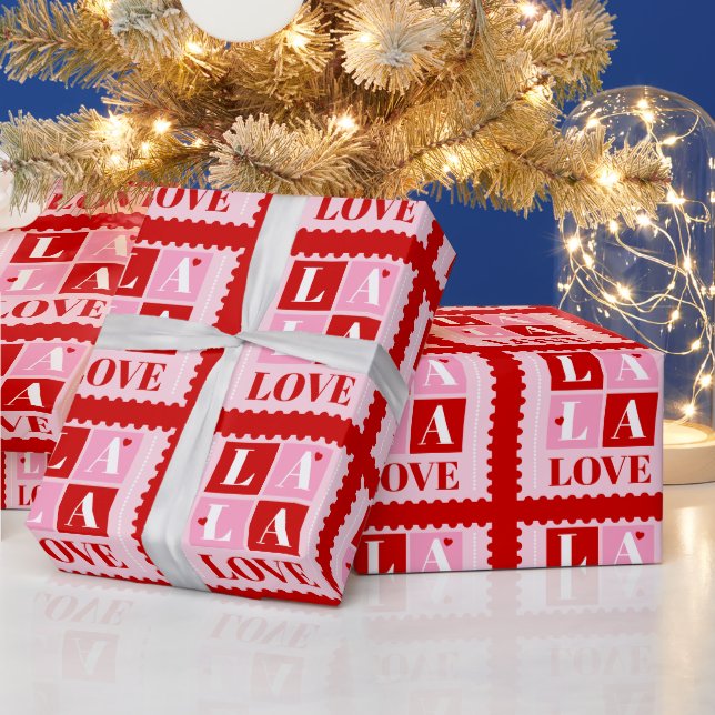 Papier Cadeau La La Love Saint-Valentin (Vacances)