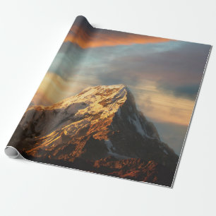 Papier Cadeau La montagne majestueuse