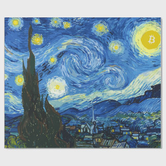 Papier Cadeau La nuit du Bitcoïny