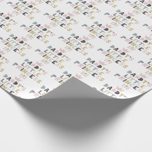 Papier Cadeau La petite princesse de papa