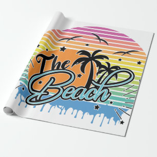 Papier Cadeau La plage