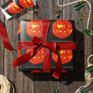 Papier Cadeau La planète Vénus transite le soleil, Hi-Res