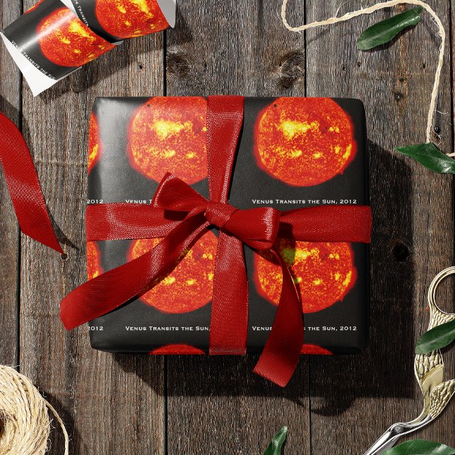 Papier Cadeau La planète Vénus transite le soleil, Hi-Res (Créateur téléchargé)