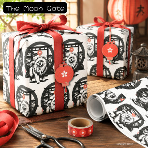 Papier Cadeau LA PORTE DE LA LUNE Chow