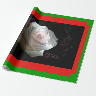 Papier Cadeau La Rose Blanche