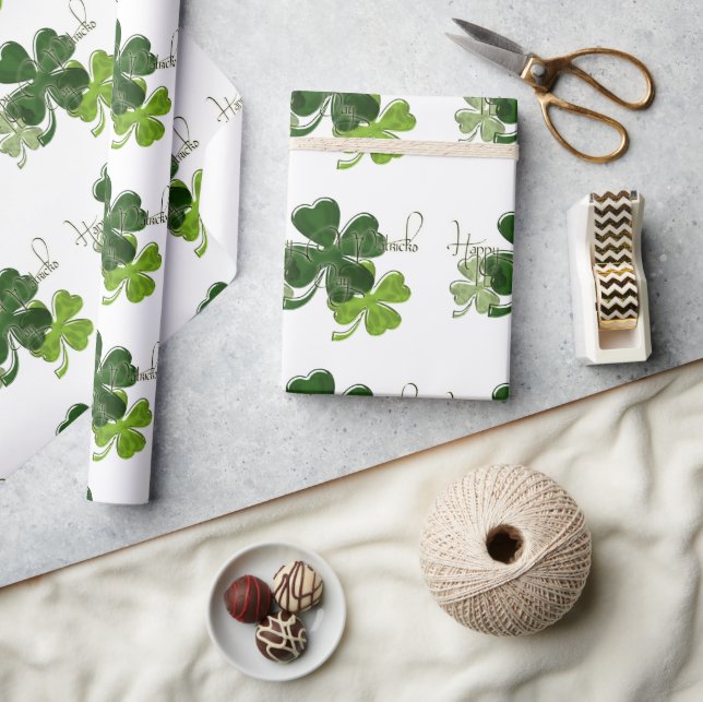 Papier Cadeau La Saint-Patrick (Artisanat)