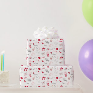 Papier Cadeau La Saint Valentin à l'image