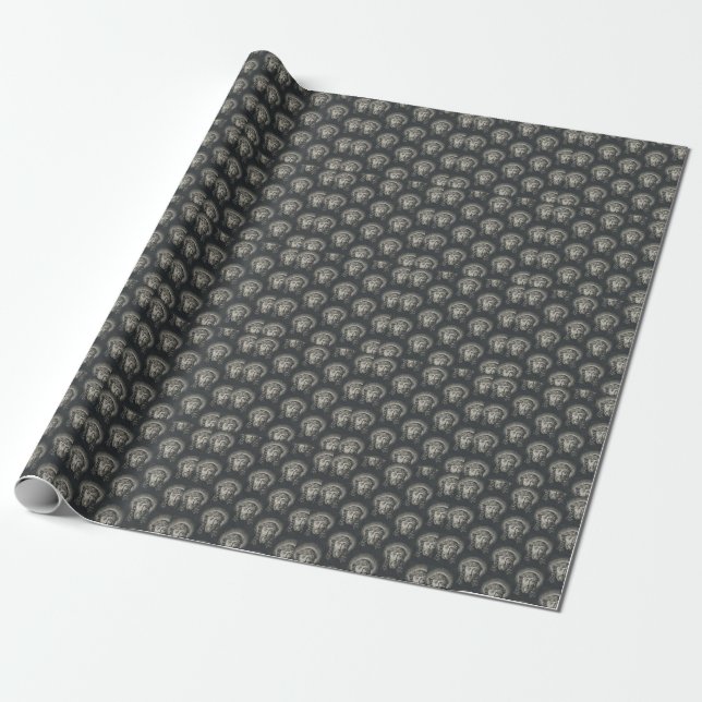 Papier Cadeau La Sainte Face couronnée d'épines (Déroulé)
