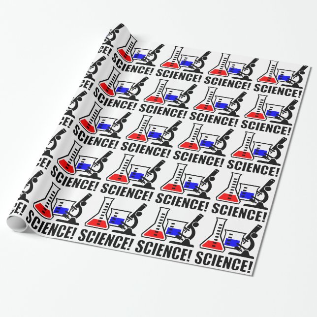 Papier Cadeau La Science ! (Déroulé)