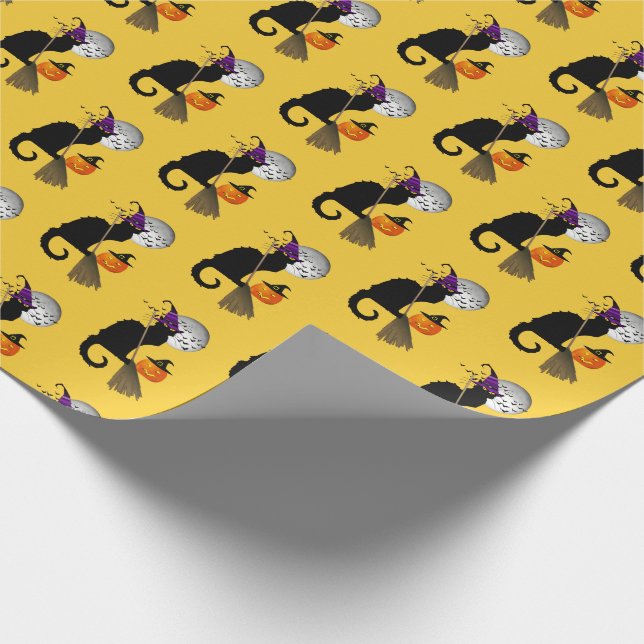 Papier Cadeau La Sorcière d'Halloween de Le Chat Noir (Coin)