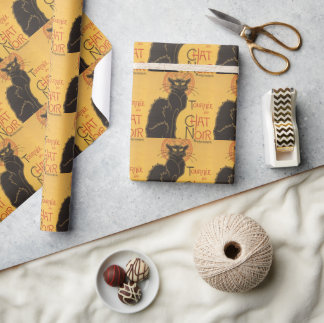 Papier Cadeau La tournée du Conversation Noir