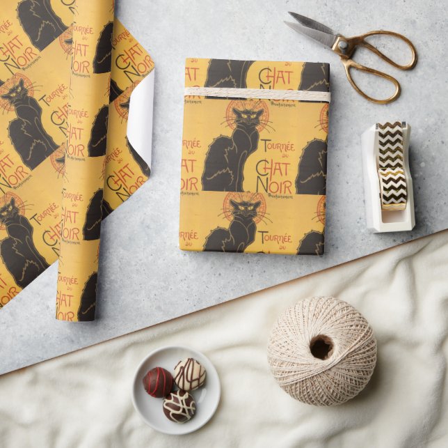 Papier Cadeau La tournée du Conversation Noir (Artisanat)