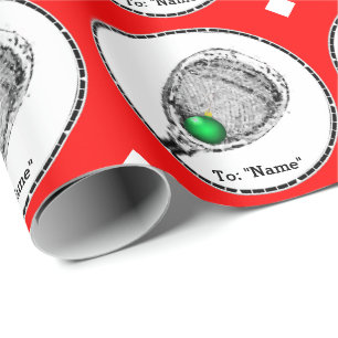 Papier Cadeau Lacrosse Goalie Cadeau